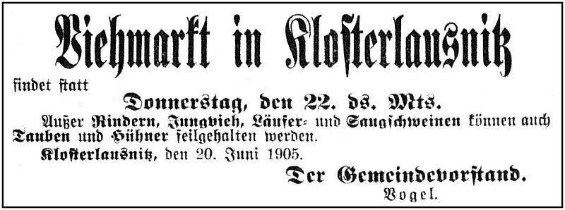 1905-06-22 Kl Viehmarkt